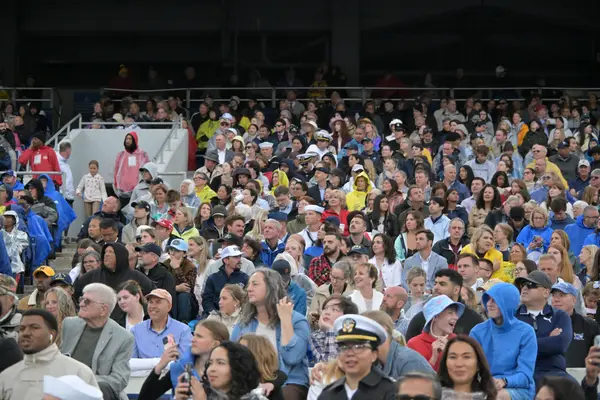 Audience at another US Naval Academy event
